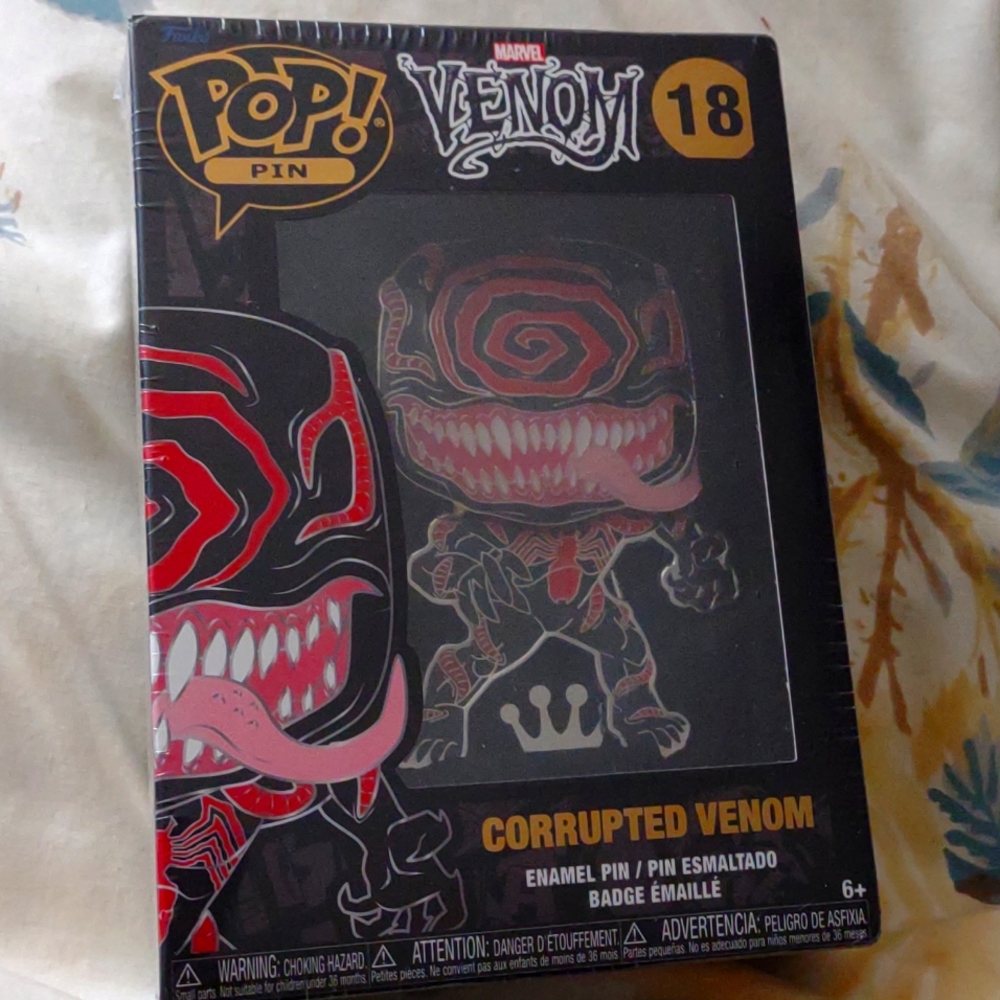 Pop pin Corrupted Venom NIB